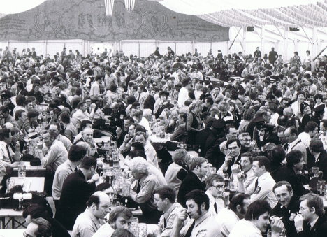 Feuerwehrfest Bad Berneck 1977